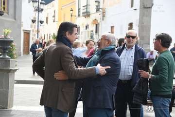 Presentación de Sergio Ramos como candidato a la Alcaldía de Telde en la plaza de San Juan/FJS Fotografía y Antonio Alí.